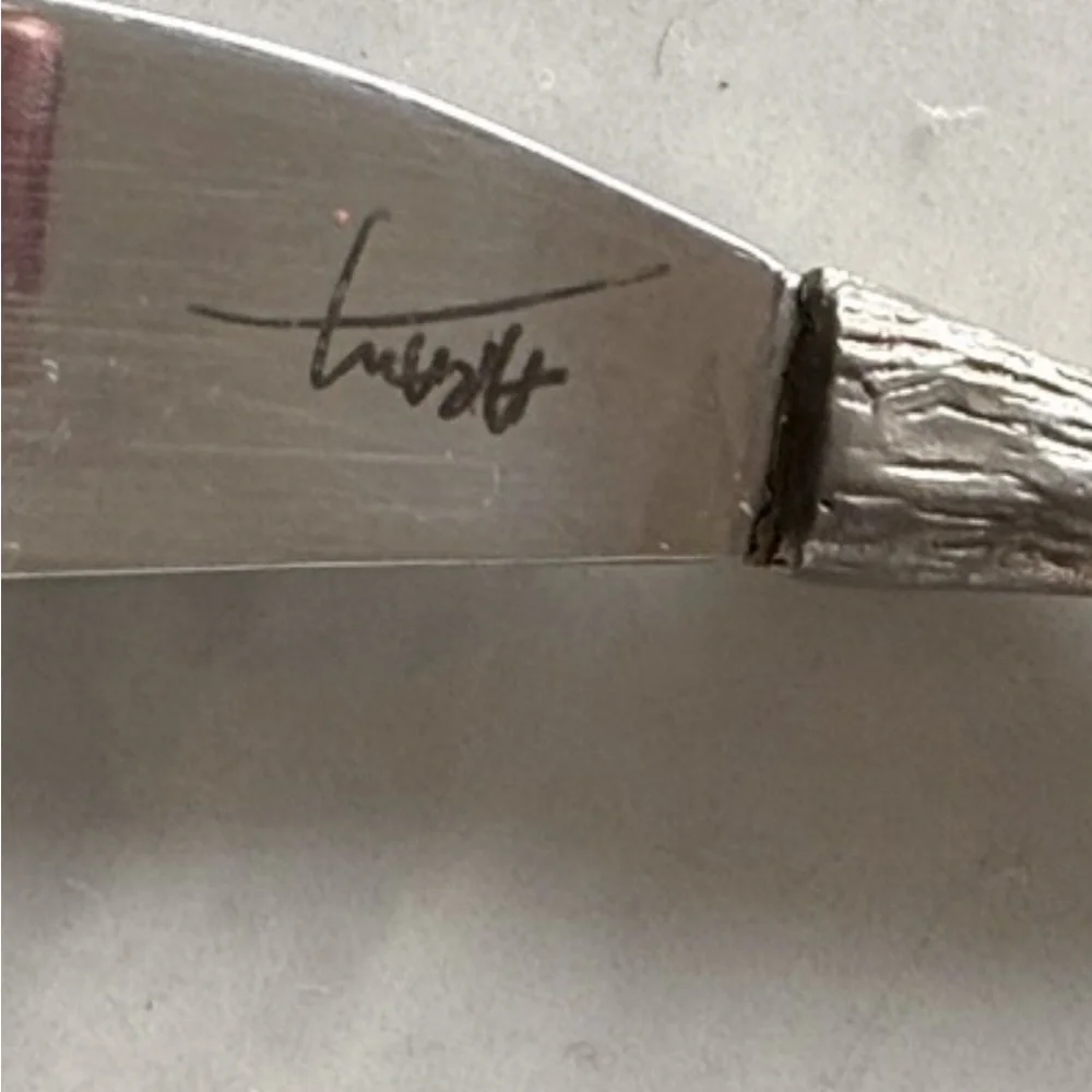NIB Michael Aram BRAND NEW cheese knife leaf detail on handle in original box